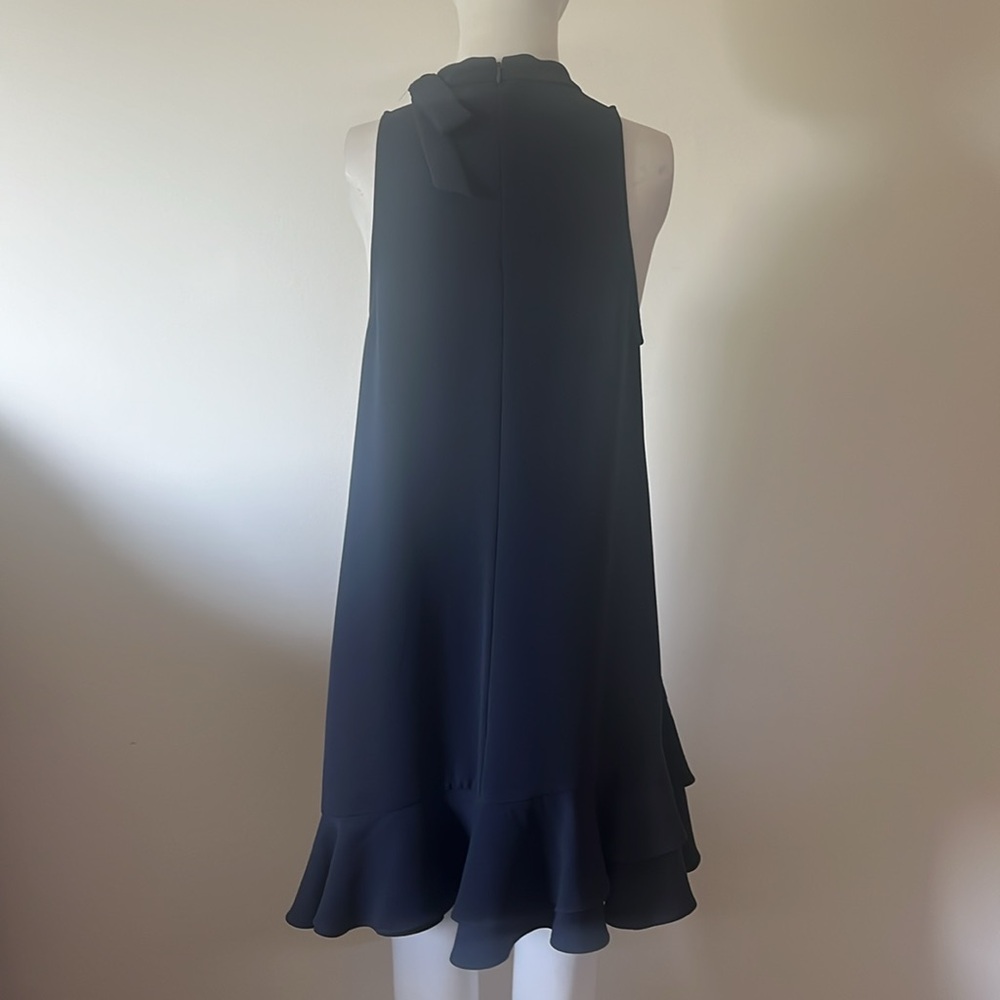 Likely Navy Ruffle Cocktail Dress - Picture 5 of 10